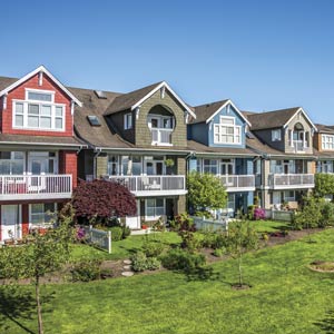 row of houses